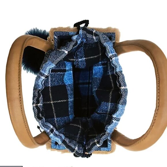 Violet & Brooks Nellie Faux Fur Box Purse - New! - Picture 5 of 12